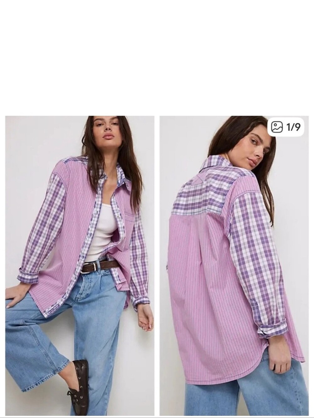 Free People We The Free Montauk Button Down Shirt S